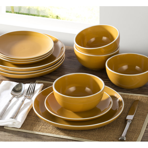 12 Piece Dinnerware Set Service for 4